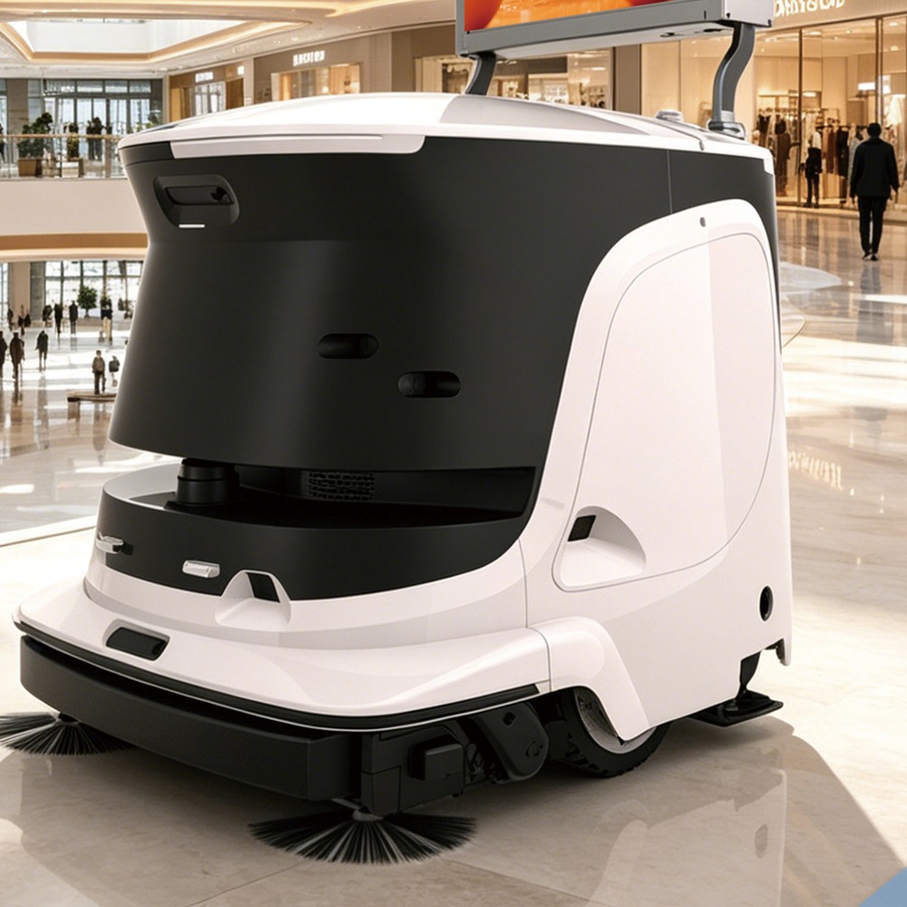 ACR-0520M Cleaning Robot with Advertising Display